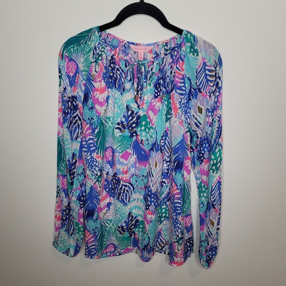 Lilly Pulitzer Blouse Womens‎ XSmall
